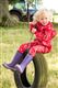 Purple Infant Warm Wellies (Sizes 9-13)