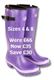 Purple Adults Wide Warm Wellies
