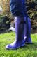 Purple Adults Wide Warm Wellies