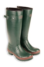 Green Adults Neoprene Lined Field Warm Wellies